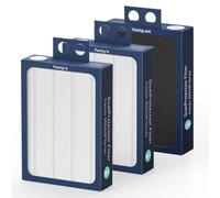 Lot de 3 filtres HEPA de rechange compatibles avec les purificateurs d'air Blueair Classic 500/600 Series 501, 503, 505, 510, 550E, 555EB, 580i, 601, 605, 680i, double protection