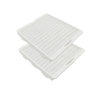 Lot de 3 filtres HEPA DJ63-00539A compatibles avec Samsung SC41E0 SC4170 SC4180 SC4190 SC5240 SC5250 SC5280 SC5630 SC5670 Blanc