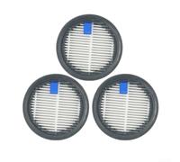 Lot de 3 filtres HEPA lavables avec mousse, compatibles avec les aspirateurs EDEKA UVC-126735, réutilisables pour un air propre (lot de 3)