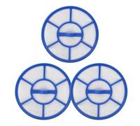 Lot de 3 filtres lavables de rechange pour réservoir à poussière Karcher VC3, conçus pour protéger le moteur de l'aspirateur et soutenir l'aspiration