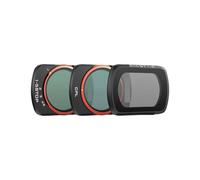 Lot de 3 filtres magnetiques, Compatible avec DJI, Osmo Pocket 4 3 | VND1-5, CPL et Glow Mist 1/4, fixation magnetique QuickSwap, FW-OP4-MUST