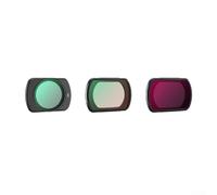 Lot de 3 filtres magnétiques pour DJI Pocket 4 avec ND8 ND16 ND32 et CPL grand angle ND/PL, kit d'accessoires pour objectif d'appareil photo