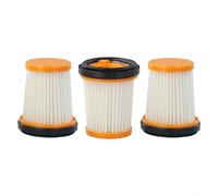 Lot de 3 filtres pour aspirateur sans fil Shark WV200EU WV251EU lavables et réutilisables, design post-moteur qui capture la poussière, les poils d'animaux, les squames d'animaux et le sable fin
