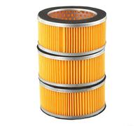 Lot de 3 filtres pour compresseur d'air en forme de cylindre pour une meilleure filtration et entretien du matériel