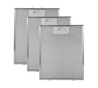 Lot de 3 filtres pour hotte aspirante de cuisine | 02800905 | Compatible avec dégustation, Apelson et Nodor | en aluminium résistant | 320 x 260 mm | Couleur argent