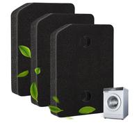 Lot de 3 Filtres pour Sèche-linge Fin/Gros - 207 x 157 x 30 mm (8.1 x 6.2 x 1.2 in), Dryer Lint Screen Filter Replacement, Filtre en Mousse pour T1 Sèche-linge Pièce de Rechange