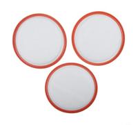 Lot de 3 filtres pré-moteur pour aspirateurs Dirt Devil DD2650-1, DD2651-0, DD2651-1, DD2720, pièces de filtre de protection du moteur