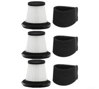 Lot de 3 filtres réutilisables pour aspirateurs Airbot Airism V7/V8 lavables pour une aspiration et une filtration efficaces