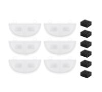 Lot de 3 filtres ronds de rechange pour fontaine pour animaux de compagnie, optimise la routine de consommation de votre animal de compagnie, filtre réutilisable pour fontaine pour chats