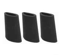 Lot de 3 filtres textiles pour aspirateur sec/humide compatible avec les modèles 7402P, NT221, 48p9140, GBX32, S 4348 Filtre central