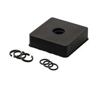 Lot de 3 fixations de clé 3/8" pour kit de bague avec O pour anneau compatible avec les systèmes de clés pneumatiques et électriques à entraînement carré 3/8