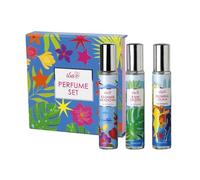 Lot de 3 flacons de parfum en spray (gouttes de pluie, prairies du Cachemire, Mumbai Glam), 15 ml x 3 | Flacons format voyage, longue durée de notes florales, fruitées et épicées pour femme |