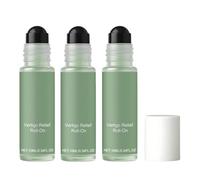 Lot de 3 flacons de roll-on anti-couches 10 ml - Huiles essentielles contre les vertiges et les nausées, ingrédients naturels, apaisant rapidement et doux - Roll On portable pour les voyages, le