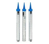 Lot de 3 Fontaines Artifices pour Gâteau, 12 cm, Gerbe Argentée 40 cm, Durée 1 Minute (17 cm)