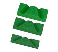 Lot de 3 forets d'aiguisage réglables 90/118/135° pour le travail du bois métallique, outils ABS, ponçage rapide, kit de forets de sécurité, kit d'aiguisage