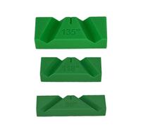 Lot de 3 forets professionnels réglables à 90 ° 118 ° 135 ° pour bois, métal, matériaux ABS, installation rapide, affûteuse à angles multiples pour foret