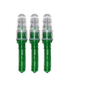 Lot de 3 fusées éclairantes pour bateau, kit de sécurité pour bateau, approuvé par la garde côtière, signal lumineux marin intelligent, lumière de pêche étanche avec deux trous latéraux, signaux