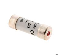 Lot de 3 fusibles céramique 10,3x 31,5 - 20A avec voyant - Zenitech