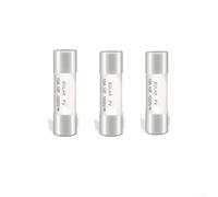 Lot de 3 fusibles photovoltaïques 10 x 38 mm 1000 V CC pour système solaire - Fusible PV à action rapide compatible avec panneaux solaires, onduleurs, contrôleurs de charge (10 A)