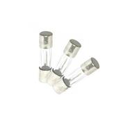 Lot de 3 fusibles verre 2 A, 5 x 20 mm