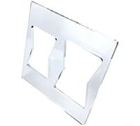 Lot de 3 gabarits de défonceuse en forme de papillon pour incrustation de bois de précision pour travaux de restauration de meubles et projets d'artisanat (2)