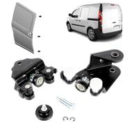 (Lot de 3) Galets de Guidage pour Réparation Charnière de Porte Coulissante Latérale GAUCHE compatible pour Renault KANGOO 2 (2008-) 8200497763