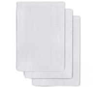 Jollein Gant de Toilette Hydrophile Blanc 3 Unités