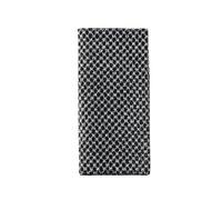 Lot de 3 gants de douche exfoliants style coréen, loofah mesh pour dos, nettoyage du corps complet, long de 39,4 x 9,8 in / 100 x 25 cm, mélange coton/polyester robuste, noir bleu et rose