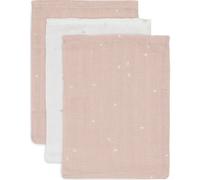 Lot de 3 gants de toilette en gaze de coton Twinkling Wild Rose