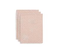 Lot De 3 Gants De Toilette Gaze Coton Snake Pale Pink - Jollein