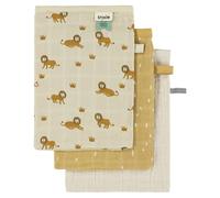 Lot de 3 gants de toilette Lively Lion
