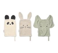 Liewood Gant de toilette Sylvester 3 pièces Dove blue mix