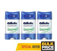 Gel anti-transpirant Gillette à l'aloès 70ml - Dermocosmétique anti-transpirant à l'aloès naturel pour une fraîcheur durable et la protection de votre peau. Conçu pour les hommes et les femmes.