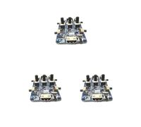 Lot de 3 générateurs Scanline avec 3 boutons de jeu d'arcade rétro Scan Lines Generating Device Gaming Console Upgrade Accessory Only Host