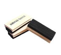 Lot de 3 gommes en feutre de laine pour tableau noir - Sans poussière - Pour tableau noir - Pour enseignant, bureau