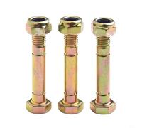 Lot de 3 goupilles de cisaillement pour souffleuse à neige - 0,8 cm - Compatible avec Ariens ST524 ST624 - Boulons finition laiton pour l'entretien d'hiver et la sécurité des engrenages