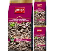 Lot de 3 graines de tournesol Pufai Grocery, Dakota salées 250 g