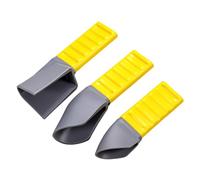 Lot de 3 grattoirs à calfeutrer multi-fonctions pour joindre efficacement les surfaces, y compris le carrelage et l'extérieur, kit professionnel de calfeutrage d'angle