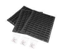 Lot de 3 grattoirs anti-démangeaisons pour chèvre et cheval pour vaches, poneys, moutons | Grattoir de massage doux pour clôture ou montage mural Outil de toilettage pour grange, pâturage ou abri