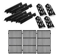 Lot de 3 grilles de cuisson en fonte pour Weber Genesis II E-410 E-415 E-435 LX E-440 Series, pour Weber 66089, 66097, 66041, 66033, 66796