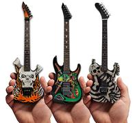 Lot de 3 guitares miniatures Signature George Lynch ESP à collectionner