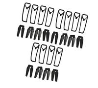 Lot de 3 hélices et protections de rechange pour drone E88Pro E88 - 4 hélices et 4 housses de protection - Accessoires professionnels légers et haute dureté