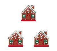 Lot de 3 housses de boutons de placard de Noël, extensibles sur le matériel, protection de poignée de tiroir pour cuisine, salle de bain, commode, tiroir, décoration de maison de vacances