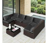 Lot de 3 housses de coussin de canapé extensibles, imperméables et élastiques, pour canapé d'extérieur, protection durable en TPU et soie de lait, pour meubles de jardin et patio (#3, 1 personne)