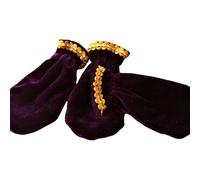 Lot de 3 housses de pédale de piano - Pédale de piano classique - Housse de protection universelle - Velours antidérapant - Couvre-pieds antidérapants