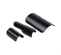 Lot de 3 housses de pédalier en aluminium ou carbone pour fourche arrière de vélo - Ajustement supérieur/inférieur pliable pour fourche arrière ultra légère - Résistant aux intempéries pour fin (3