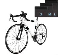 Lot de 3 housses de protection en néoprène pour cadre de vélo en carbone - Léger et pliable - Pour le rangement de voyage et la protection du cadre sans encombrement