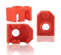 Lot de 3 housses de protection en silicone pour imprimante 3D compatible avec bloc chauffant d'extrudeuse Phaetus Dragon Hotend (chaussettes en silicone)