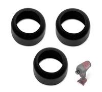 Lot de 3 housses de protection universelles pour tête de visseuse à percussion hexagonale - Manchon durable pour embouts hexagonaux de 6,35 mm, compatible avec la plupart des grandes marques, empêche