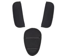 Lot de 3 housses de sangle de siège de voiture et coussinets d'entrejambe pour poussette de bébé, housses de ceinture de sécurité souples universelles pour bébés et enfants, sangles de siège de